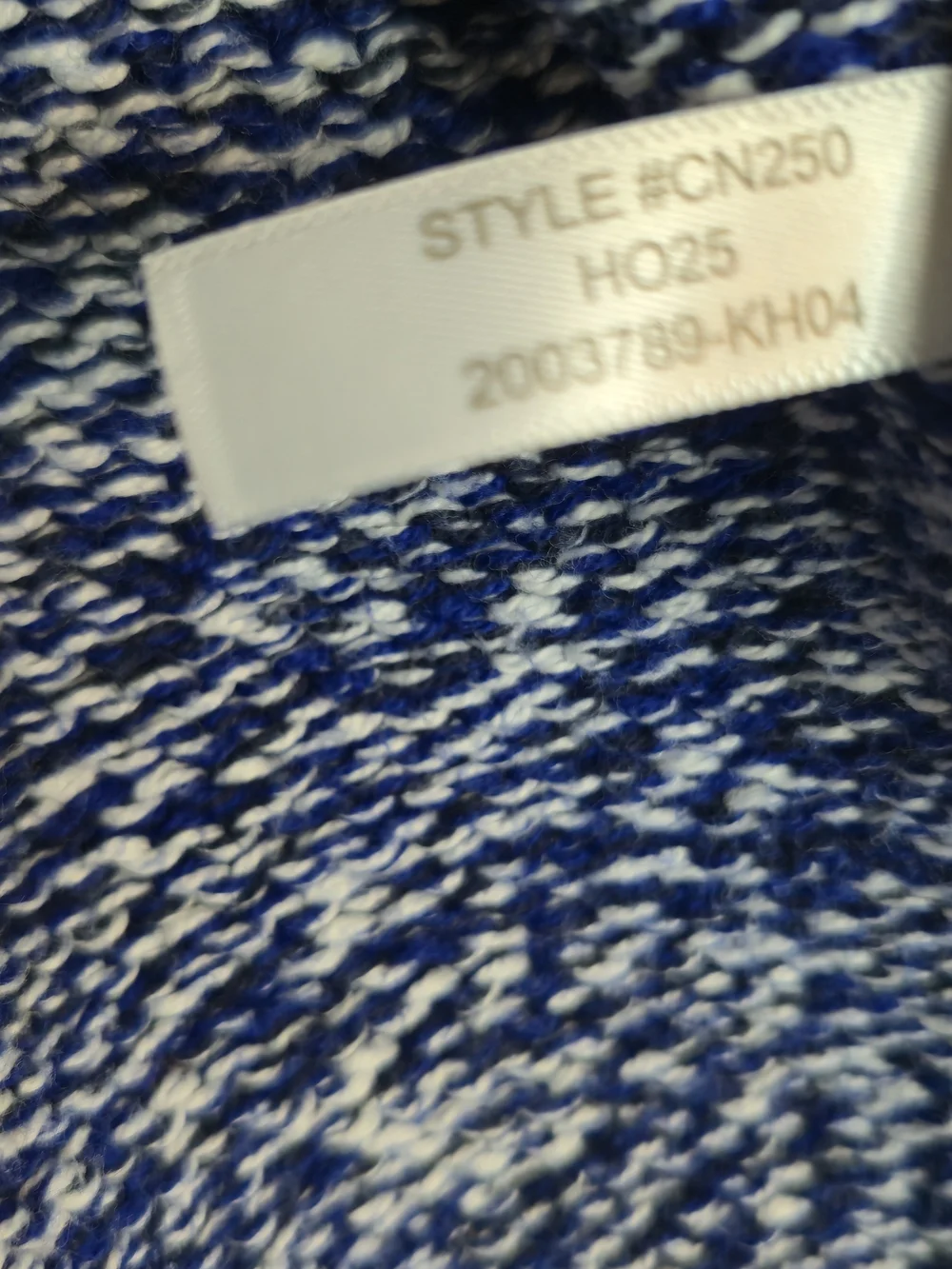 J.crew Rollneck Marled Blue Oversized Rubbed Cuff Sweater 2025